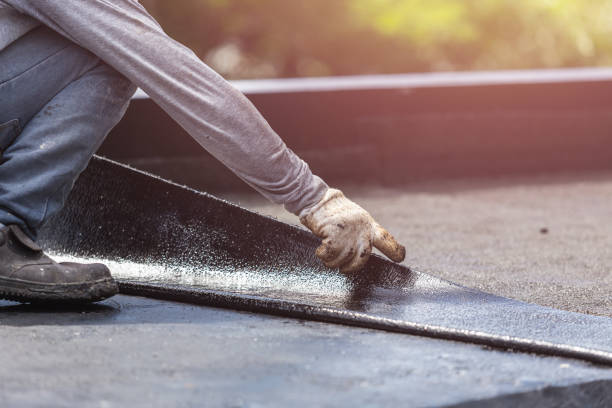 Professional Waterproofing technician working in Pontiac, IL